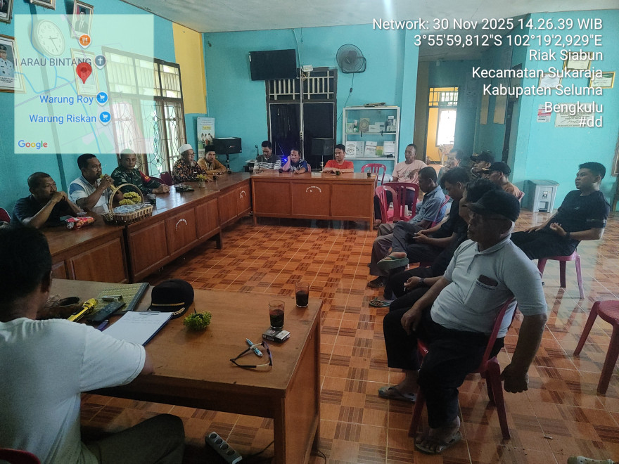 Musdesus Pembentukan KDMP Desa Riak Siabun Tahun 2025